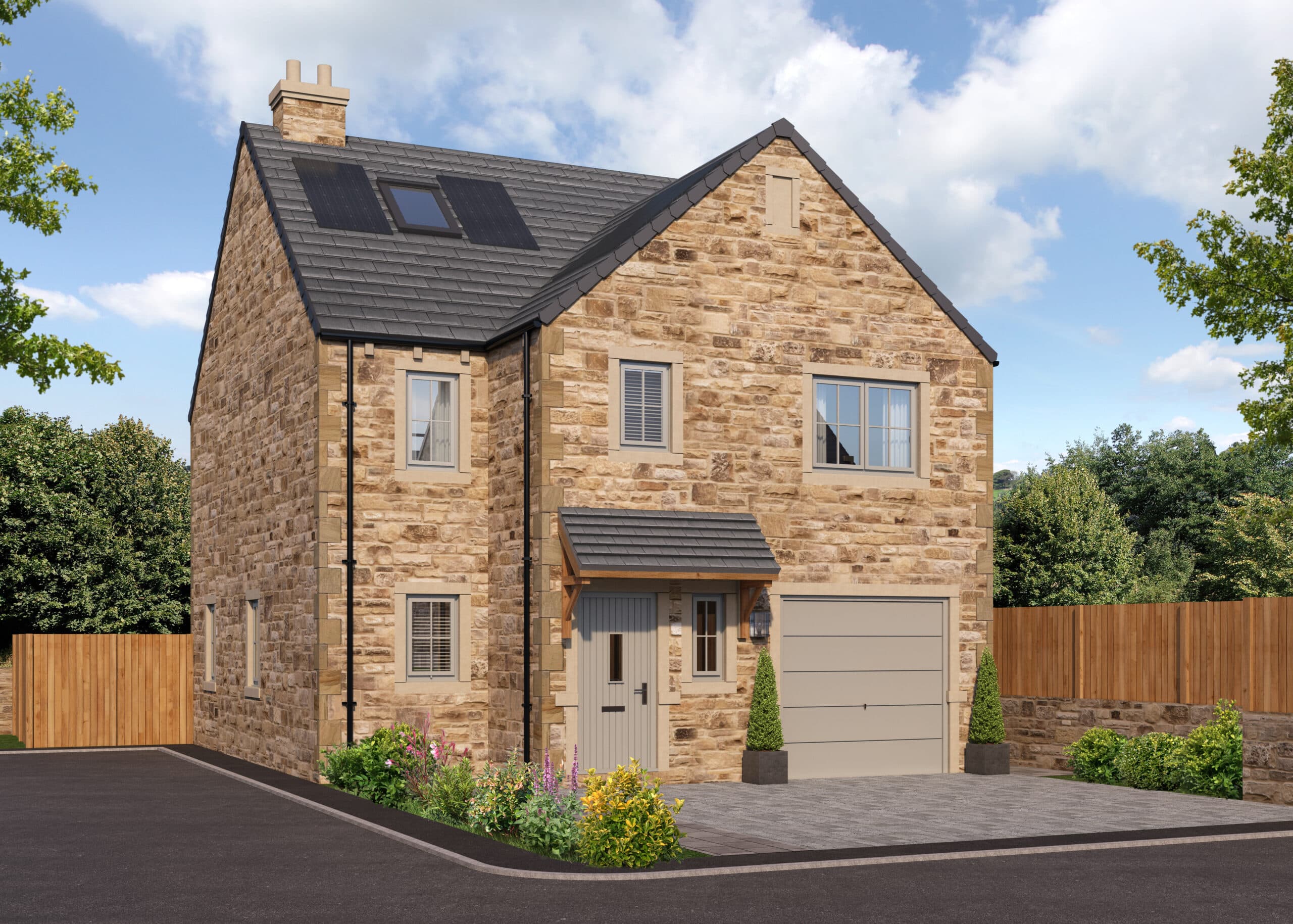 Berkeley CGI Pendle Farm Worsthorne