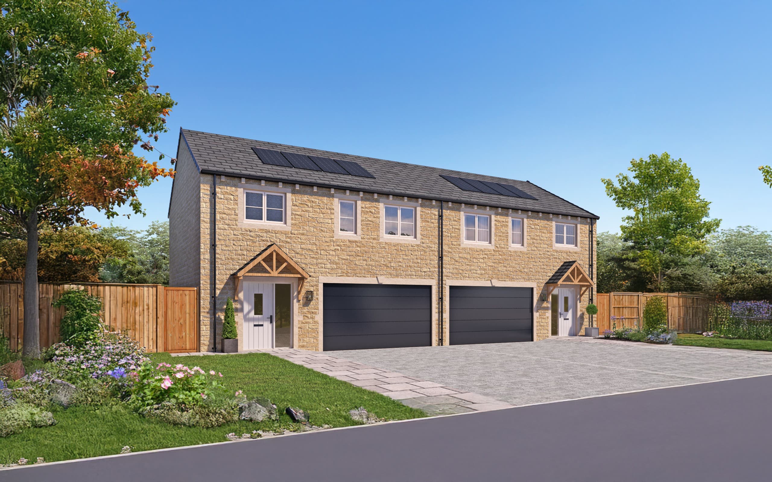 The Larkin - CGI - The Oaks, Skipton